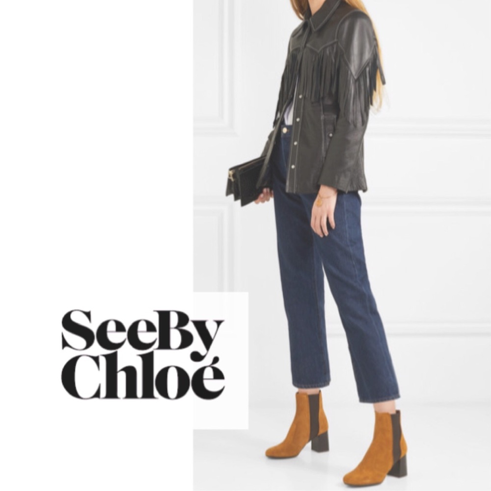 See by Chloe suede boots